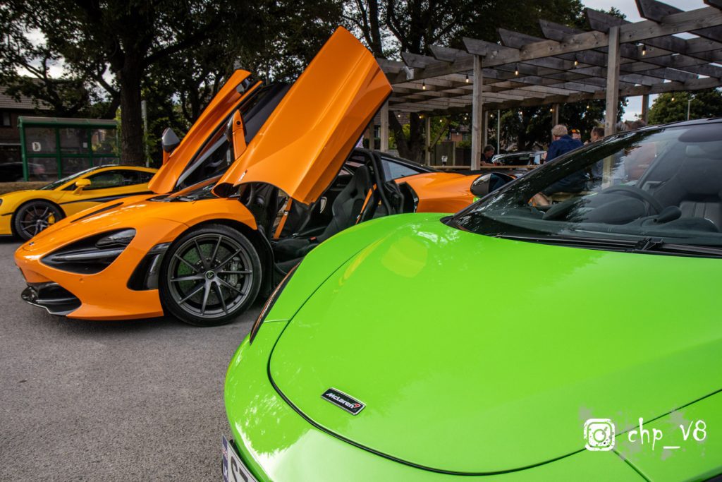 Mclaren at Rivos Hub Sandford - colinhillphotography.uk