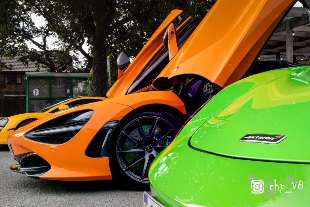 Mclaren at Rivos Hub Sandford - colinhillphotography.uk
