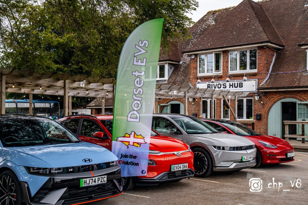 Dorset EVs at Rivos Hub Sandford - colinhillphotography.uk