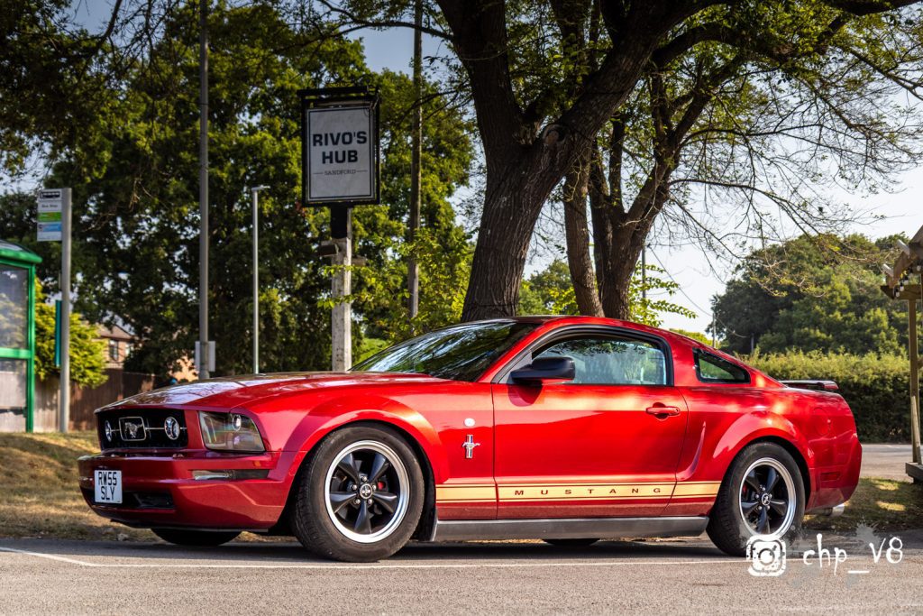 Mustang Breakfast Meet at Rivos Hub - colinhillphotography.uk
