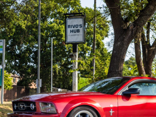 Mustang Breakfast Meet at Rivos Hub - colinhillphotography.uk