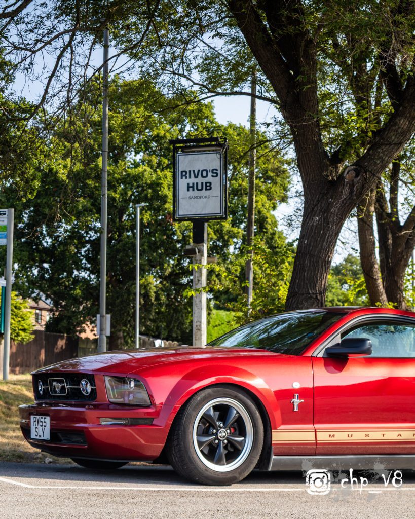 Mustang Breakfast Meet at Rivos Hub - colinhillphotography.uk