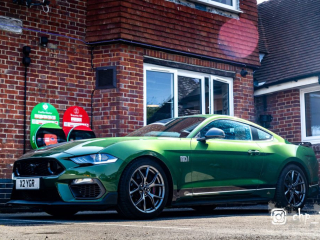 Mustang Breakfast Meet at Rivos Hub - colinhillphotography.uk
