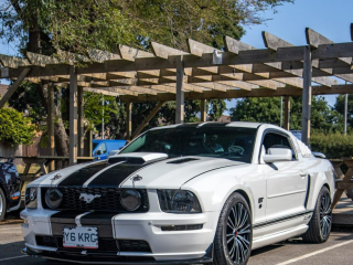 Mustang Breakfast Meet at Rivos Hub - colinhillphotography.uk