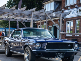 Mustang Breakfast Meet at Rivos Hub - colinhillphotography.uk