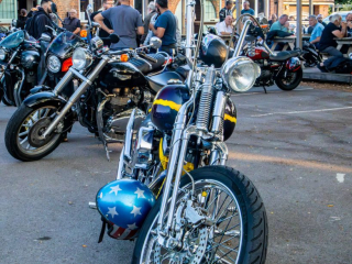 Bike Night at Rivos Hub Sandford - ColinHillPhotography.uk